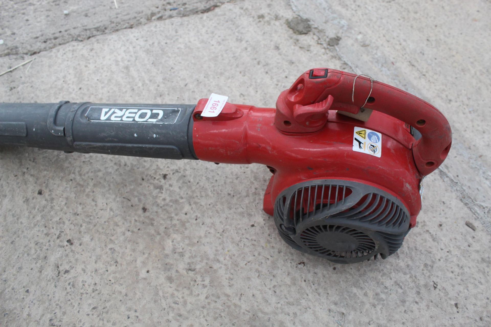 COBRA LEAF BLOWER (WORKING) NO VAT - Image 2 of 2