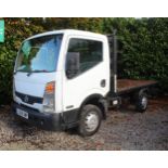 NISSAN CABSTAR 34.11 S/C SWB PICKUP LS09GWP RUNS DRIVES V5 2 KEYS 148344 MILES NO TEST NO VAT