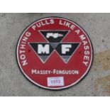 MASSEY FERGUSON SIGN + VAT