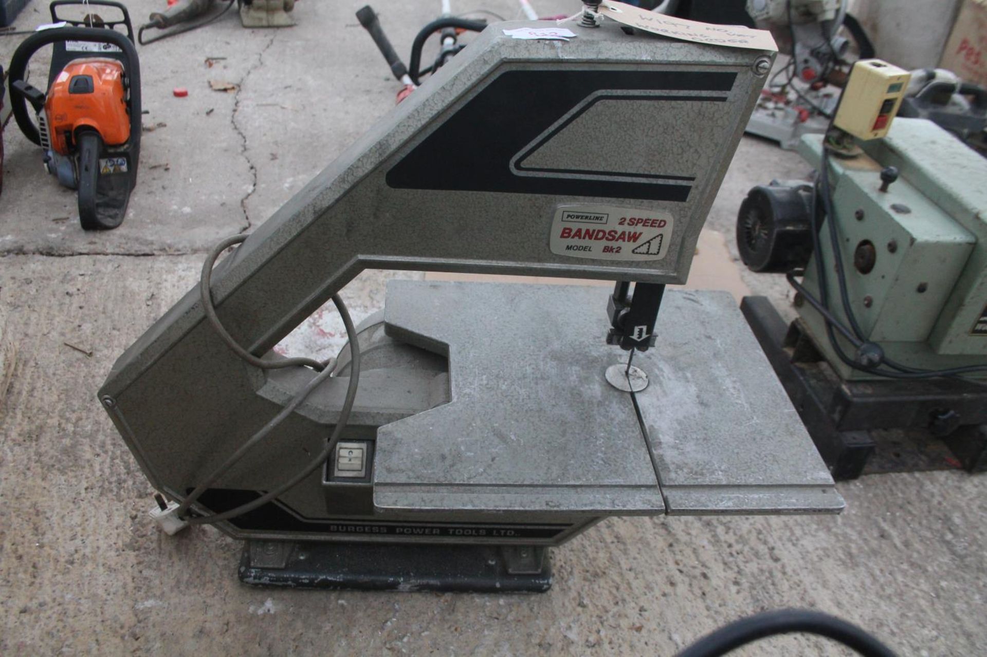 POWERLINE HOBBY BANDSAW NO VAT - Image 2 of 2