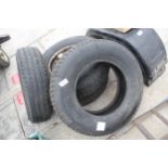 175 R13 TYRE AND 3 WHEELS AND TYRES 5½" NO VAT