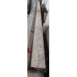 CONCRETE TAMP 13' 5" APPROX. NO VAT