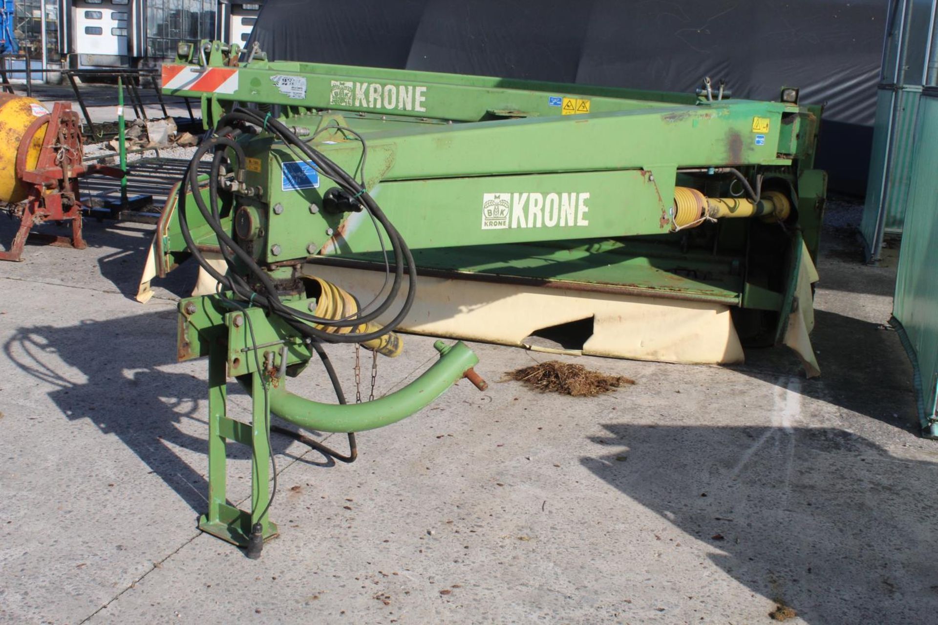 KRONE MOWER WORKING WHEN USED LAST YEAR UNUSED 2023 + VAT - Image 5 of 5