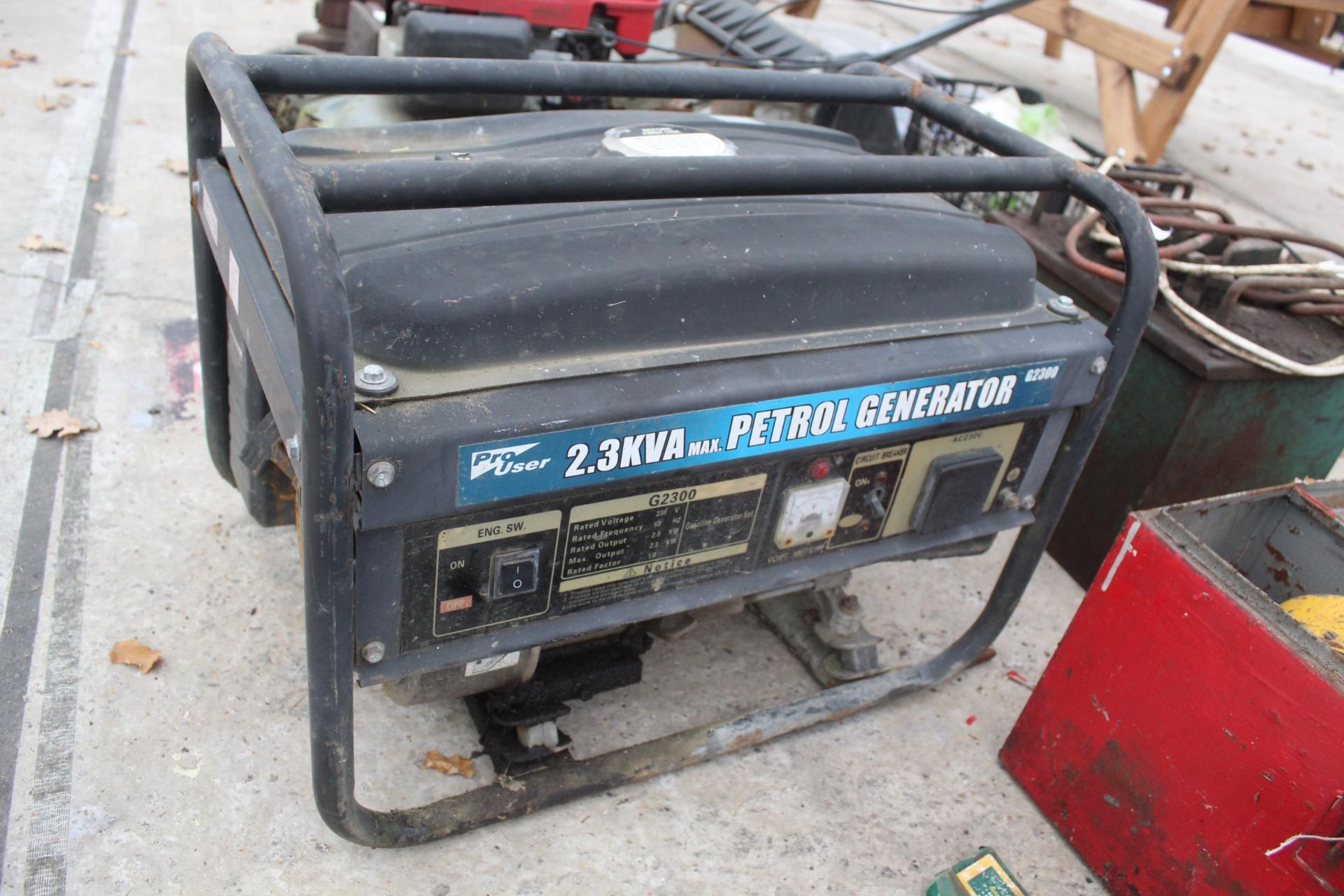 2.3 GENERATOR (NOT WORKING) NO VAT