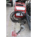 VANGUARD 18HP - V-T WIN MODEL PP505 HYDRAULIC CONCRETE CHAINSAW AND HYDRAULIC PACK PIPES (WORKING)