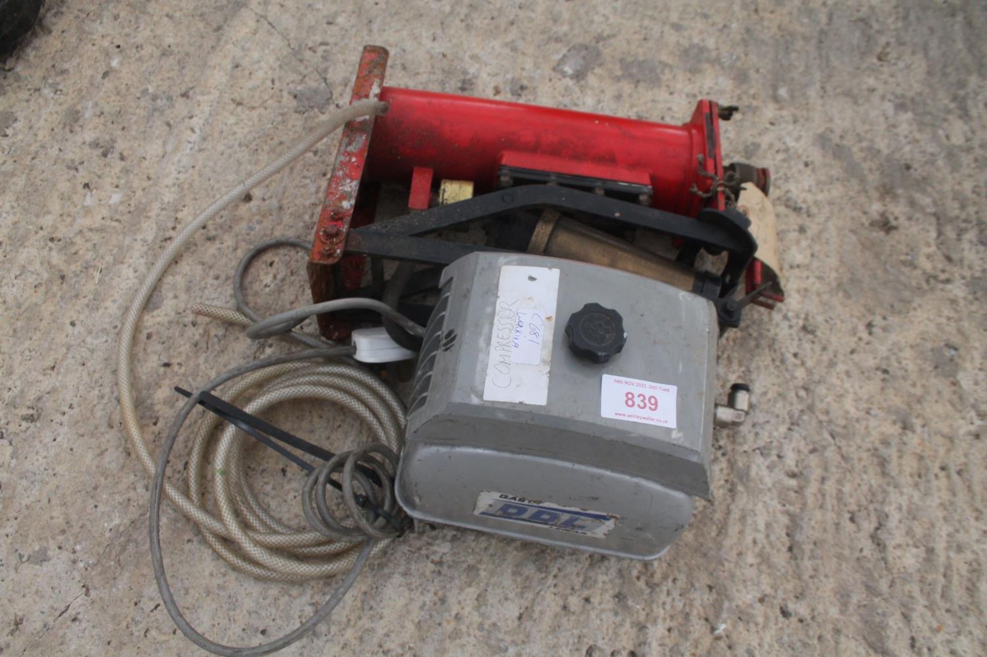 COMPRESSOR AND PUMP NO VAT