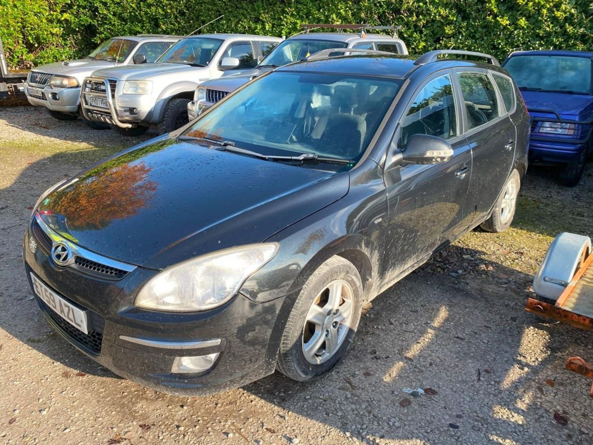 HYUNDAI 130 ESTATE, 4 DOORS MANUAL, DIESEL, BLACK MILEAGE 153783 REGISTRATION ET59AZL (2010) MOT - Image 5 of 5