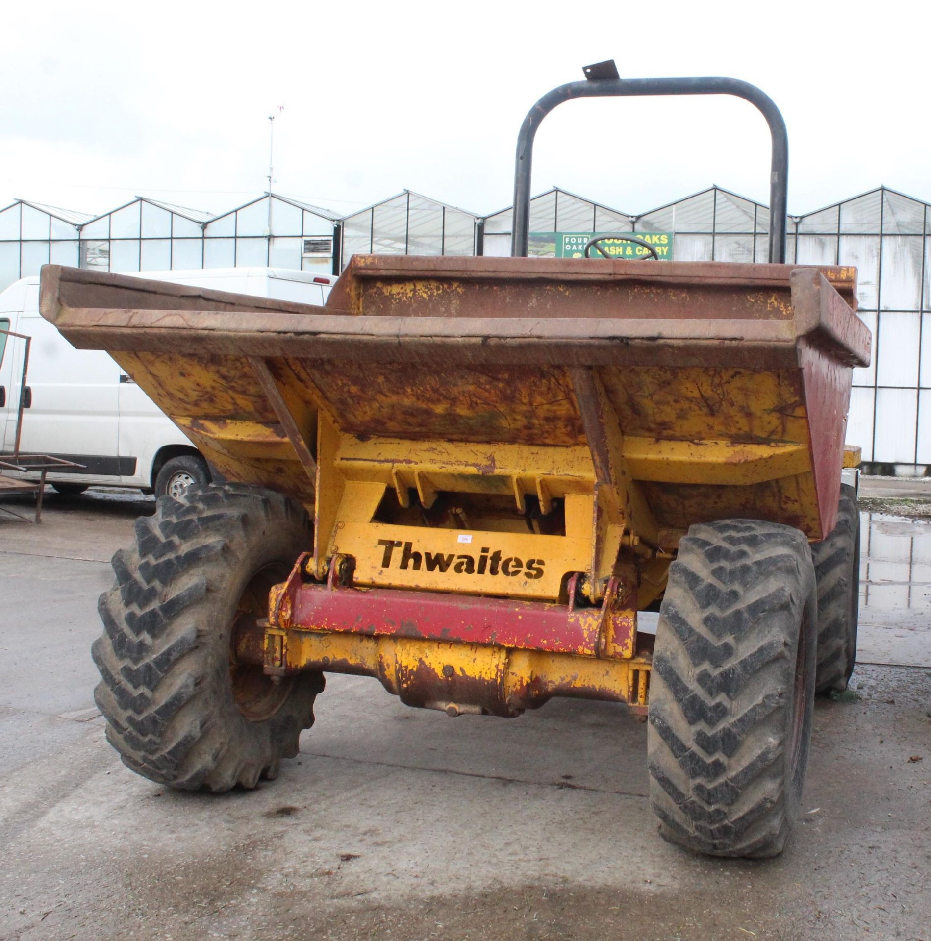 A 6 TONNE THWAITES DUMPER + VAT - Image 8 of 18