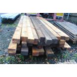 40 TIMBERS 7'-4" X 3" + VAT