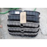 6 PLASTIC SHOVEL HEADS + VAT