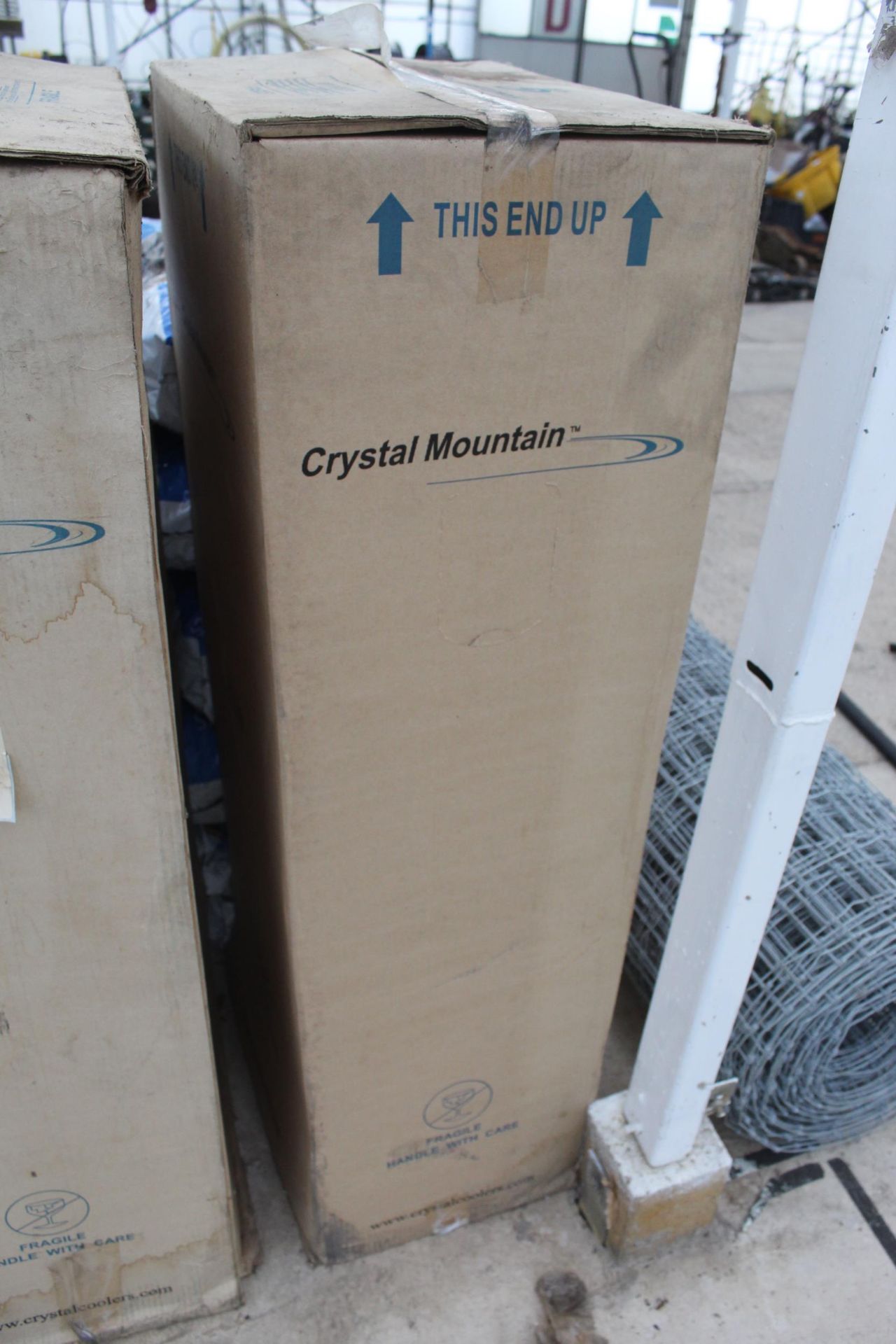 CRYSTAL MOUNTAIN HOT AND COLD DISPENSER NO VAT