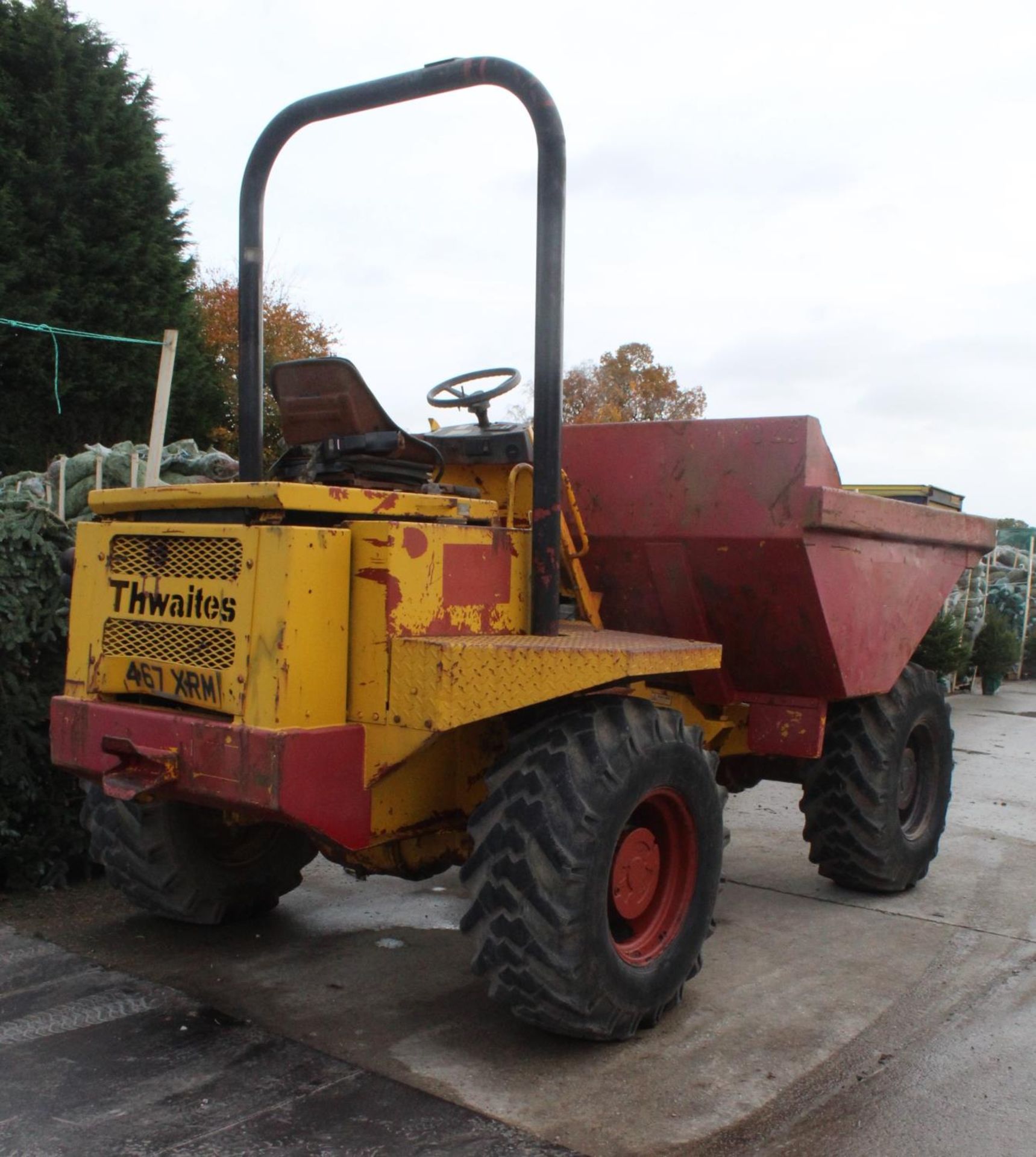 A 6 TONNE THWAITES DUMPER + VAT - Image 5 of 18