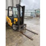 JUNGHEINRICH DFG 25 BK 2.5 TONNE FORKLIFT 6533 HOURS SERIAL NUMBER 100036265 KEY IN THE PAY OFFICE +