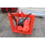 A 10 TONNE HYDRAULIC WINCH WORKING NO VAT