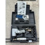 A COMPRESSOR WRENCH SET AND A POWER PUNCHER KIT NO VAT