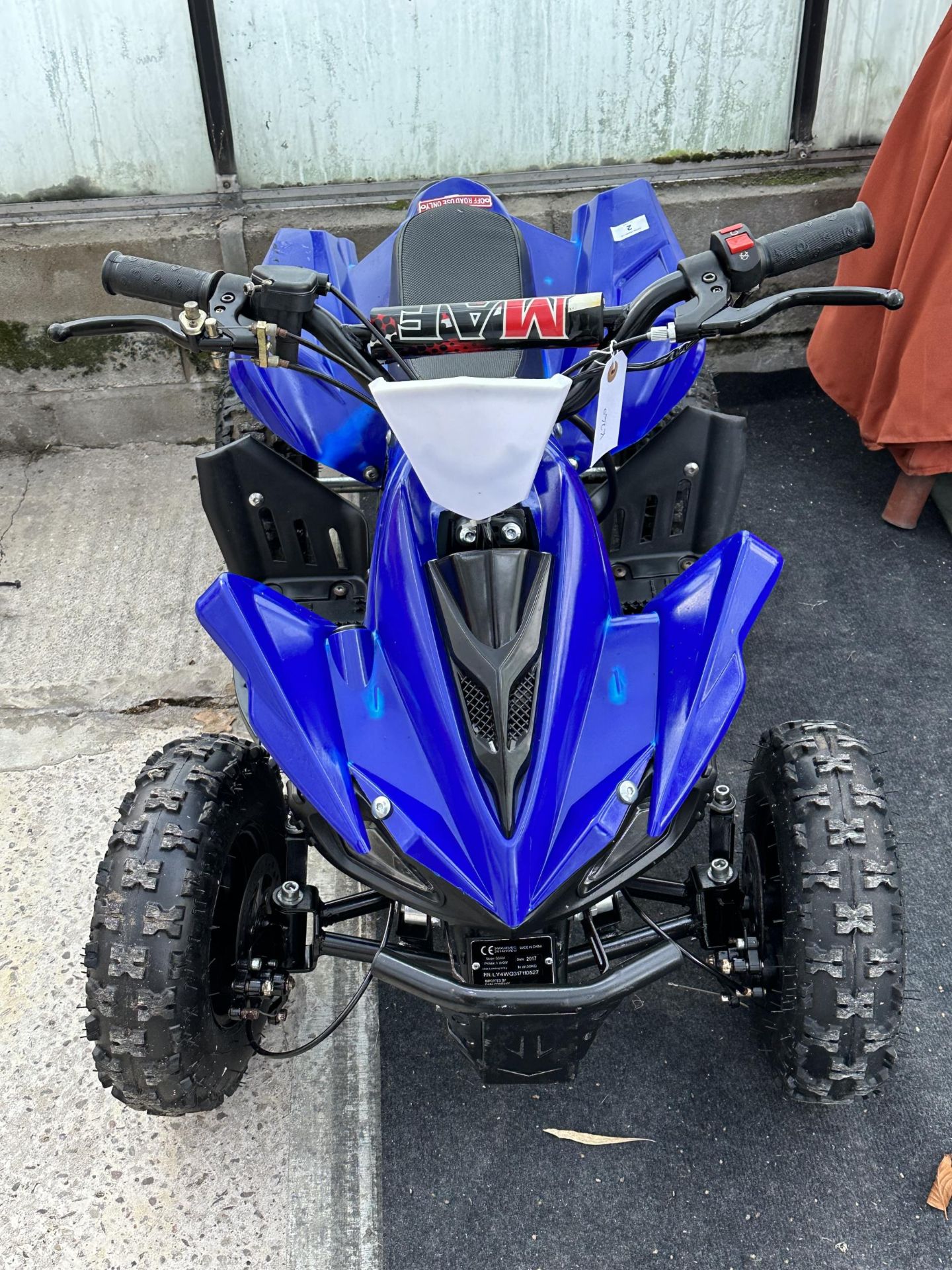 A 2017 AMF CHILDS QUAD BIKE IN GOOD CONDITION AND COMPLETE WITH KEY IN OFFICE NO VAT - Image 2 of 5