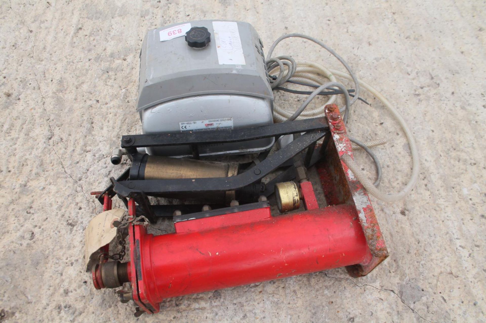 COMPRESSOR AND PUMP NO VAT - Image 2 of 2