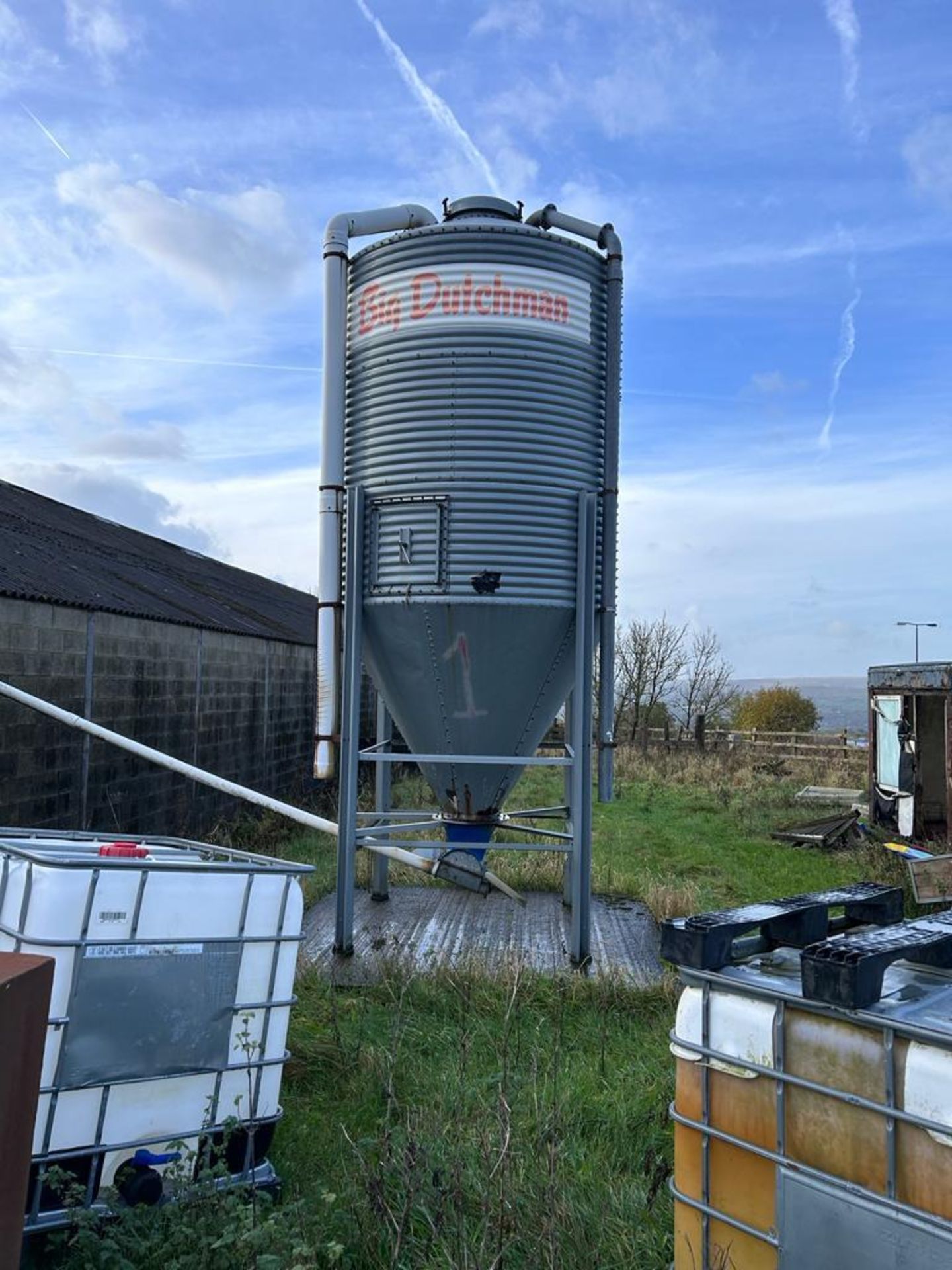 BIG DUTCHMAN GRAIN SILO NO VAT TO BE COLLECTED FROM OLDHAM OL15 0RA THE VENDOR WILL DELIVER AT A - Image 5 of 5