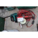 WINCH AND ELECTRIC CHAINSAW NO VAT