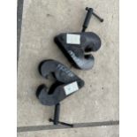 TWO 2 TON BEAM CLAMPS NO VAT