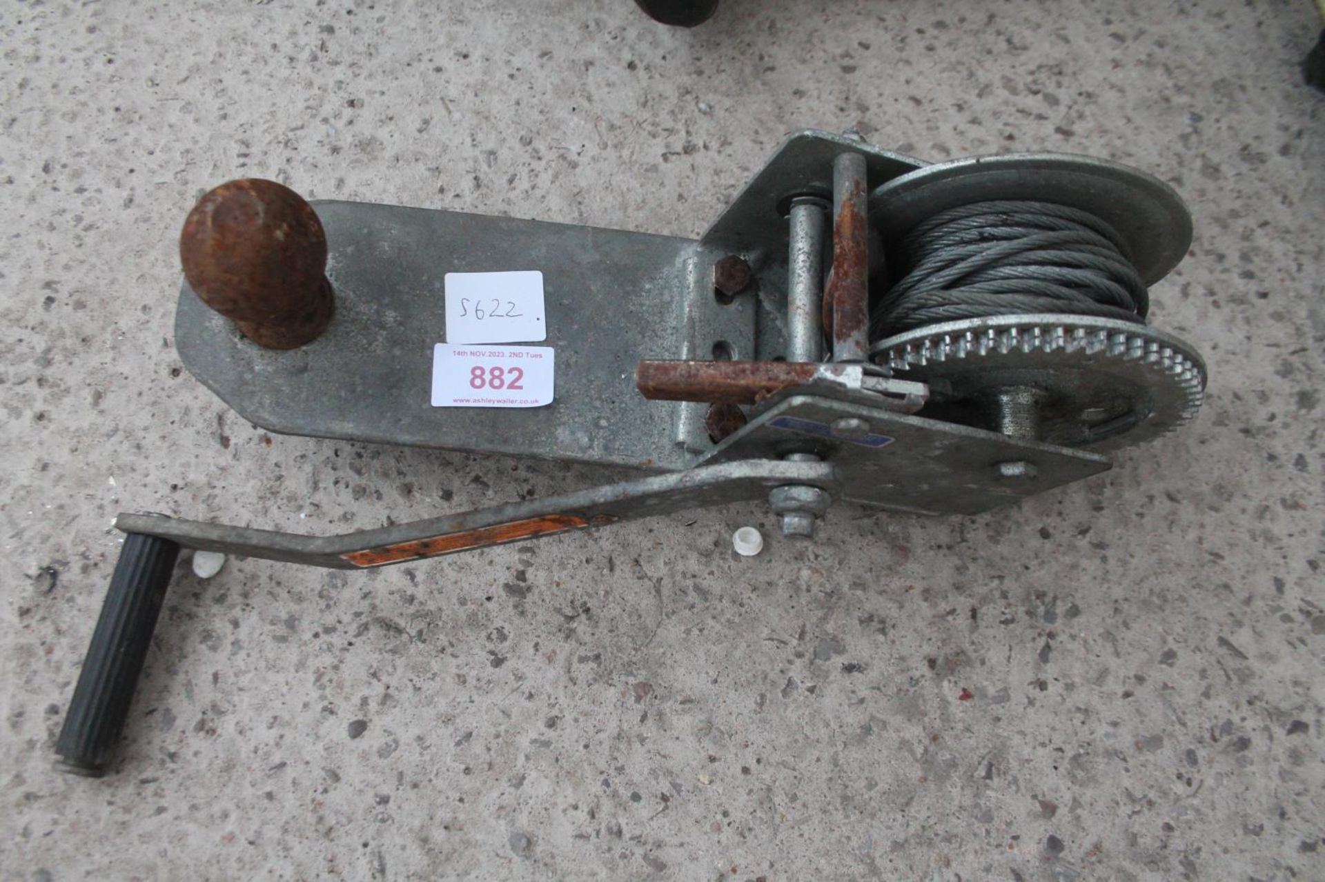 TRAILER WINCH NO VAT