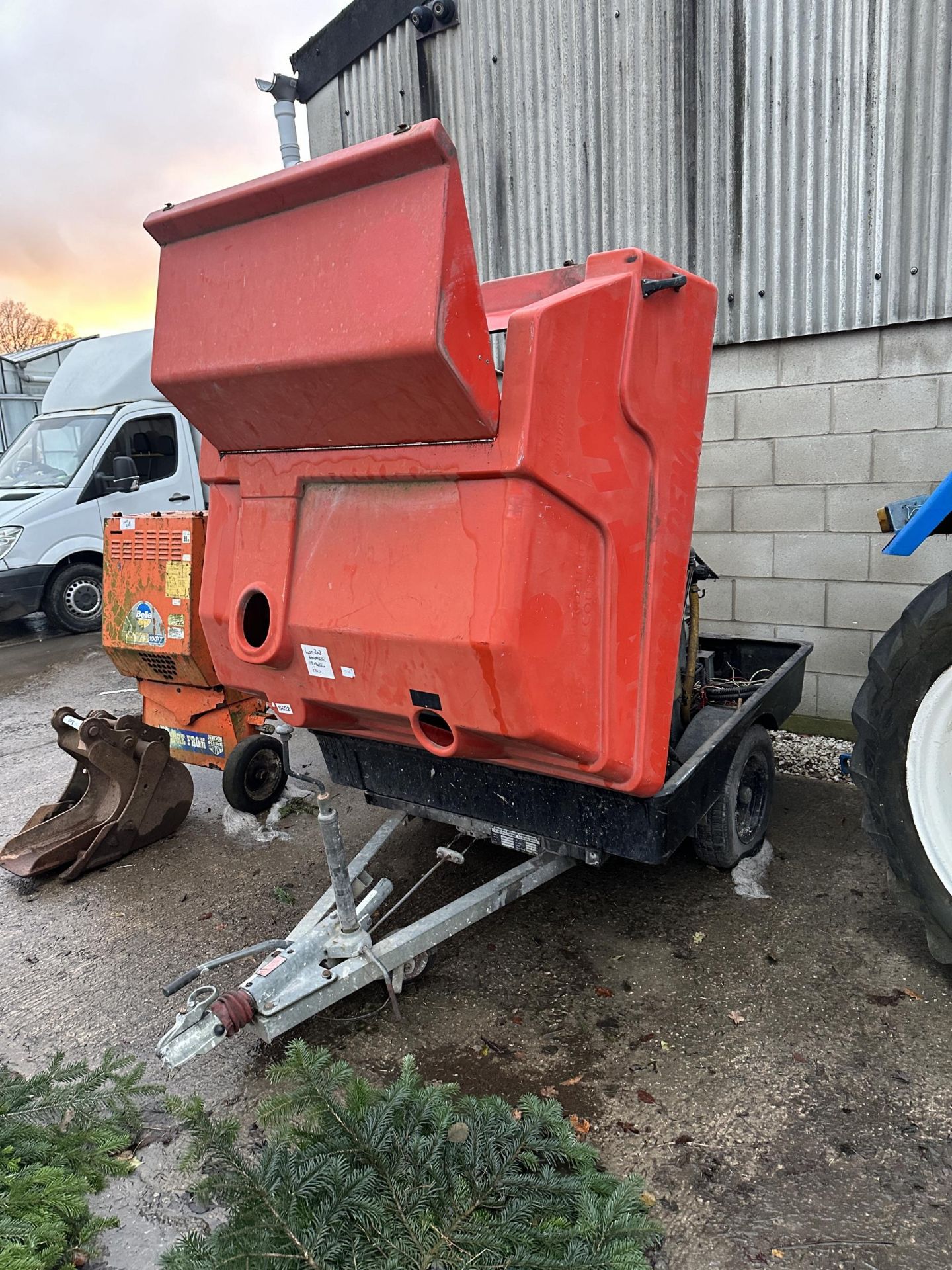 A STREET LASER BOWSER DIESEL POWERED STEAM CLEANER/WASHER - NO VAT - Image 4 of 4