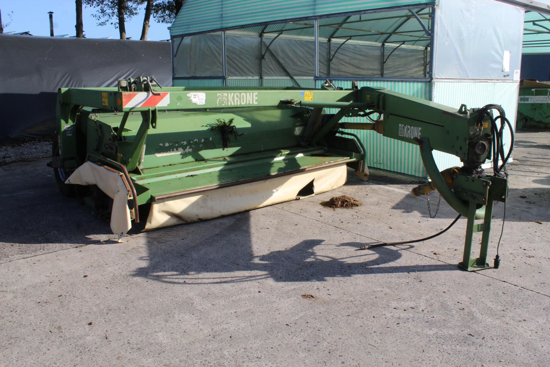 KRONE MOWER WORKING WHEN USED LAST YEAR UNUSED 2023 + VAT