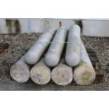 7 CONCRETE BOLLARDS NO VAT