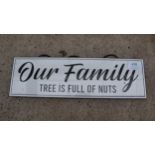 FAMILY TREE SIGN + VAT