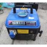 YAMAHA ET 800 GENERATOR NO VAT