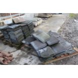 PALLET OF MIXED ROOF TILES + VAT