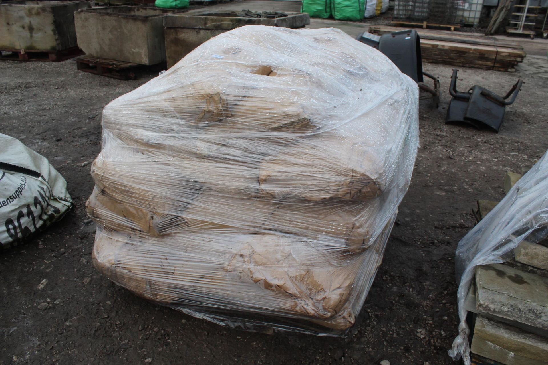 PALLET OF 23 SACKS OF RUBBER GRANULES NO VAT