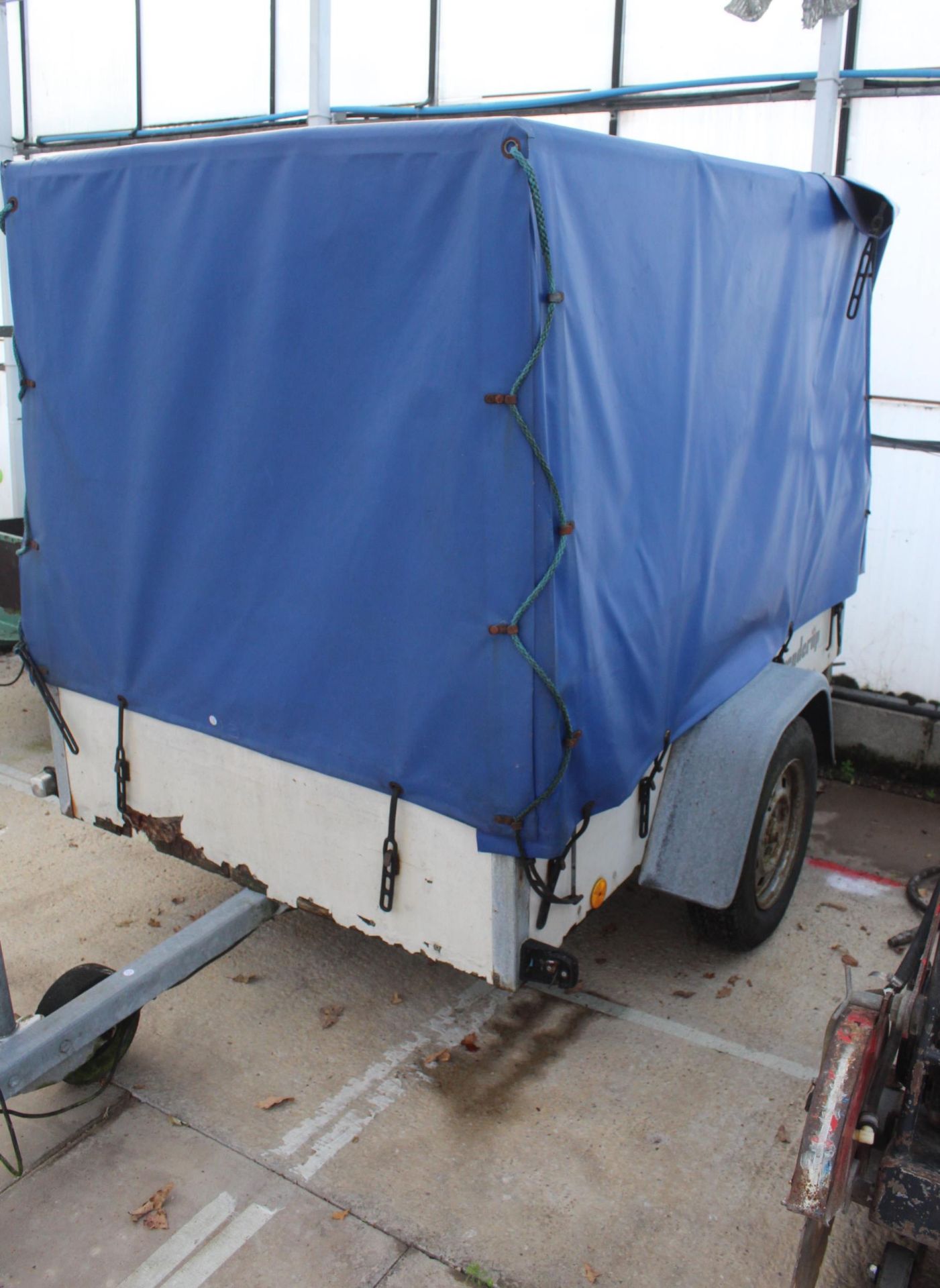 A BRENDERUP CAMP TRAILER WITH SPARE WHEELS AND TYRES NO VAT - Image 2 of 4