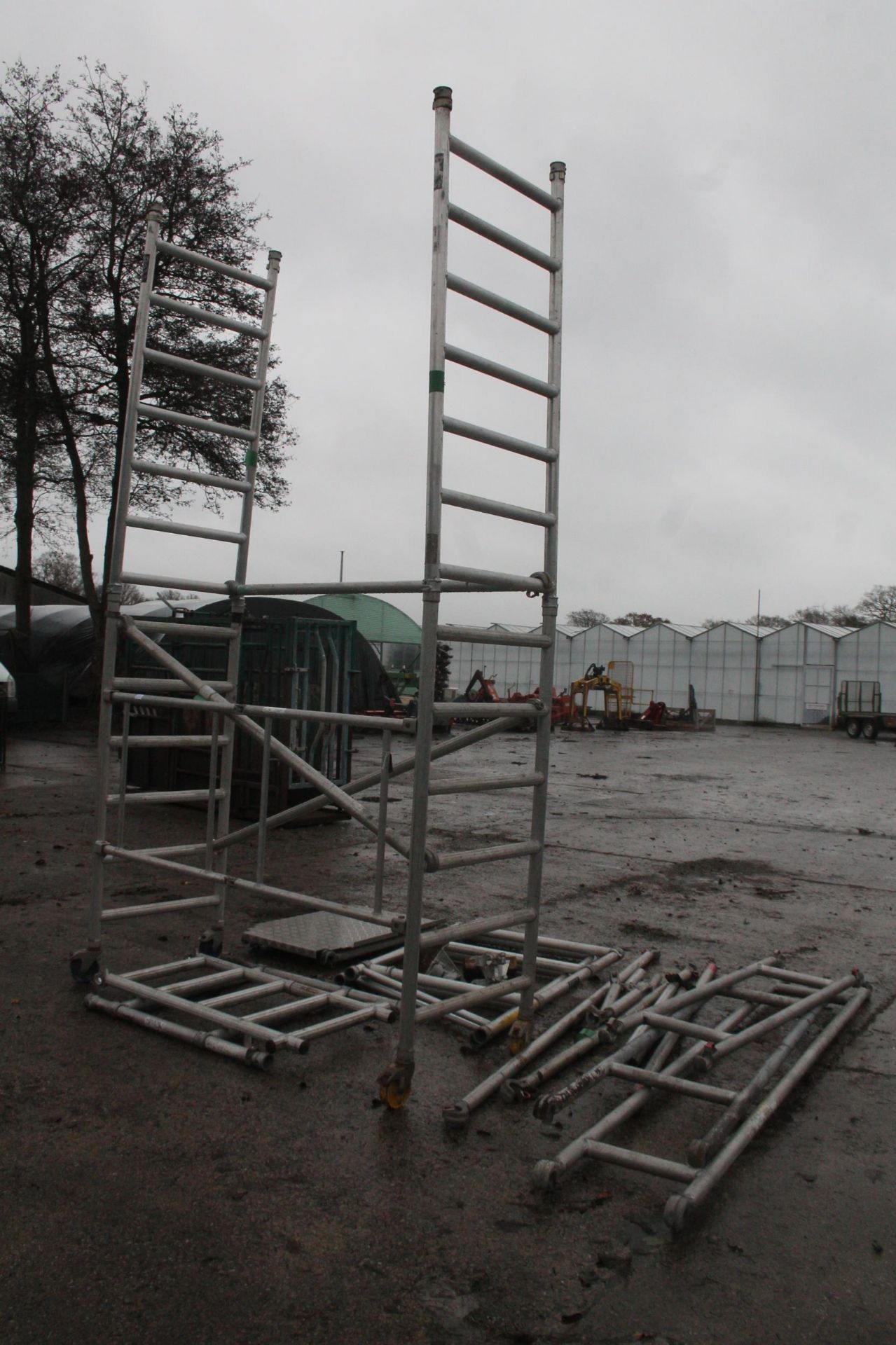 POP UP WALKWAY SCAFFOLD + VAT