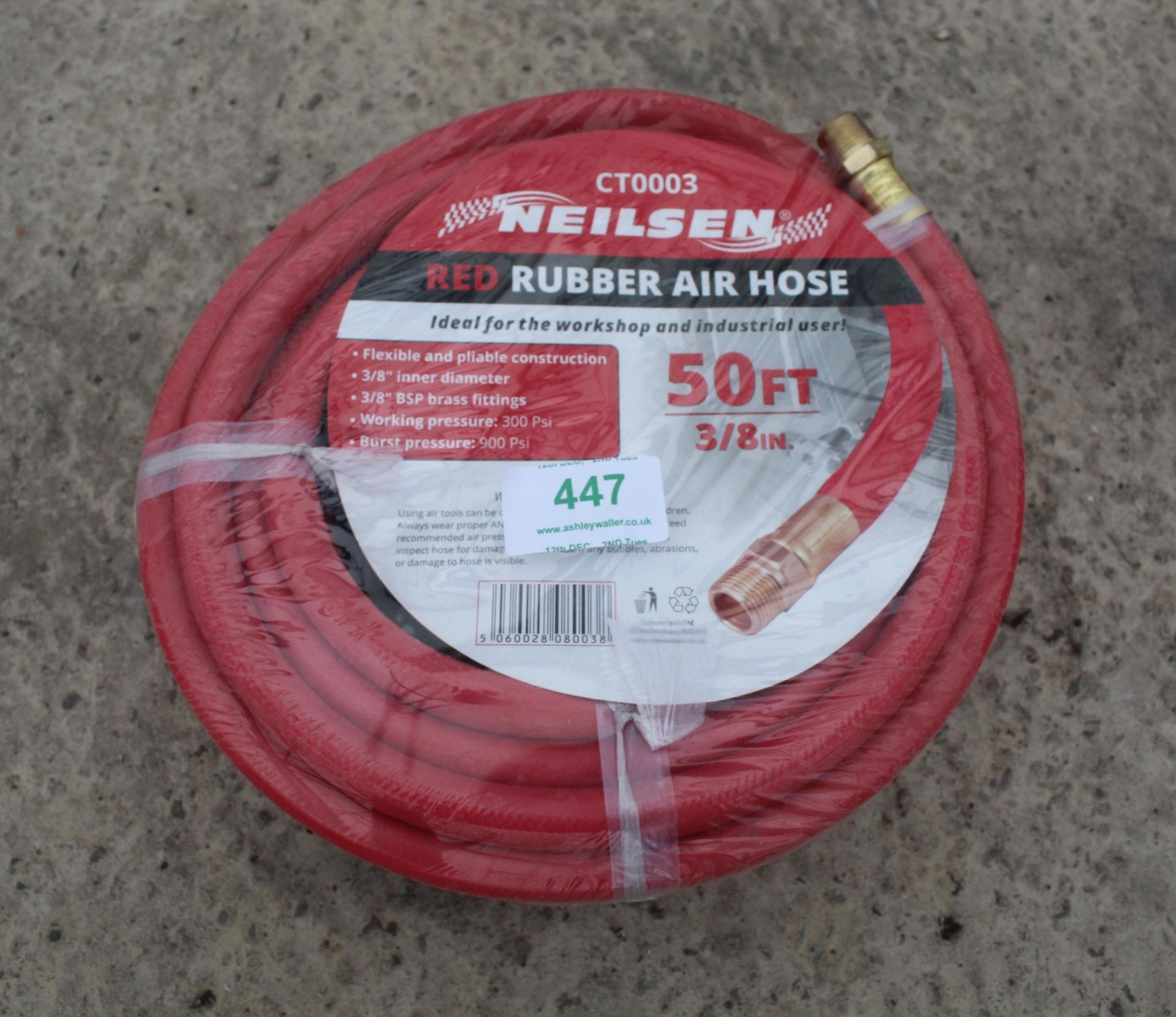 50 FT AIR HOSE + VAT