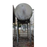 ROUND FUEL TANK ON STAND 2500 LTR NO LEAKS + VAT