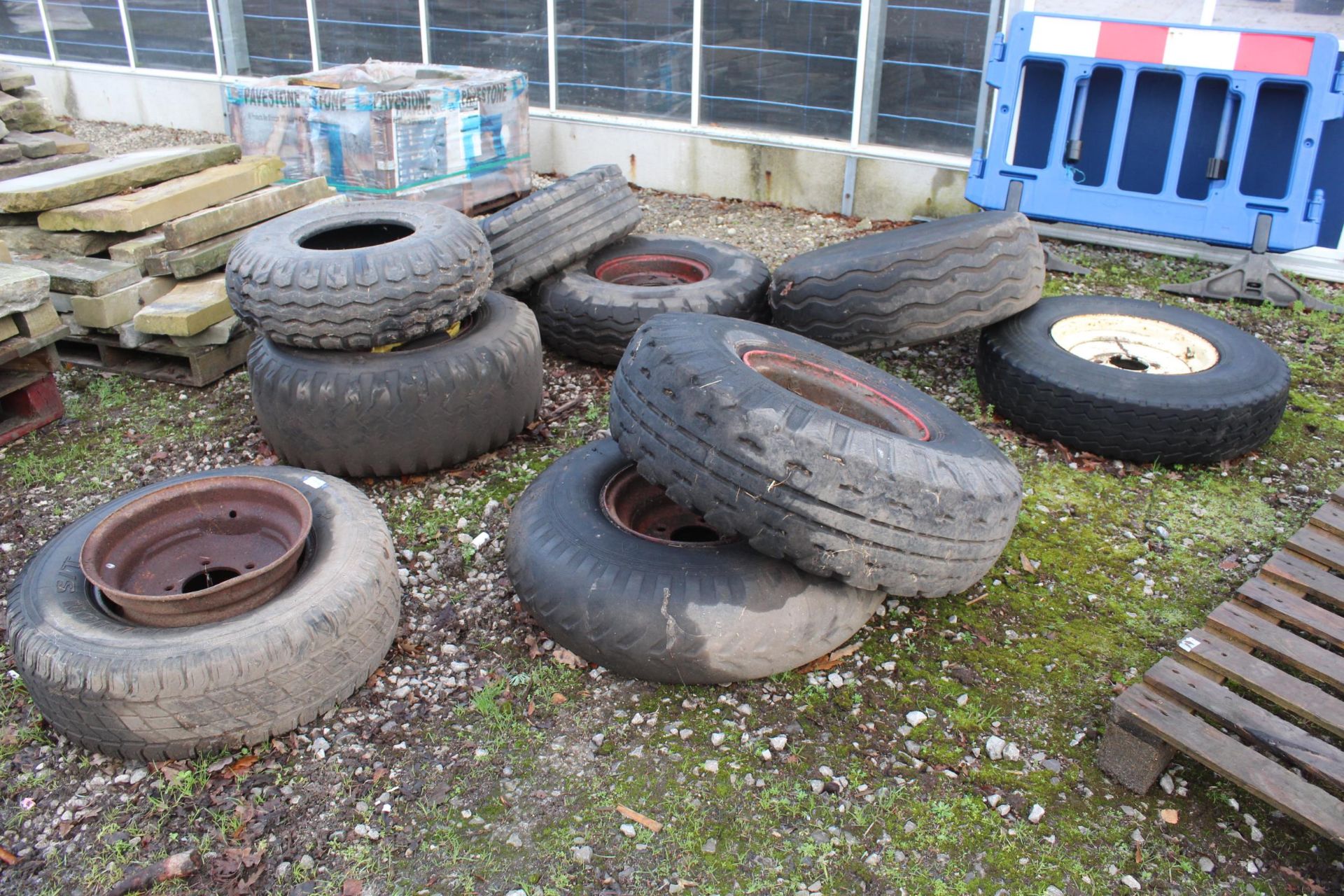 9 VARIOUS WHEELS AND TYRES NO VAT - Image 2 of 2