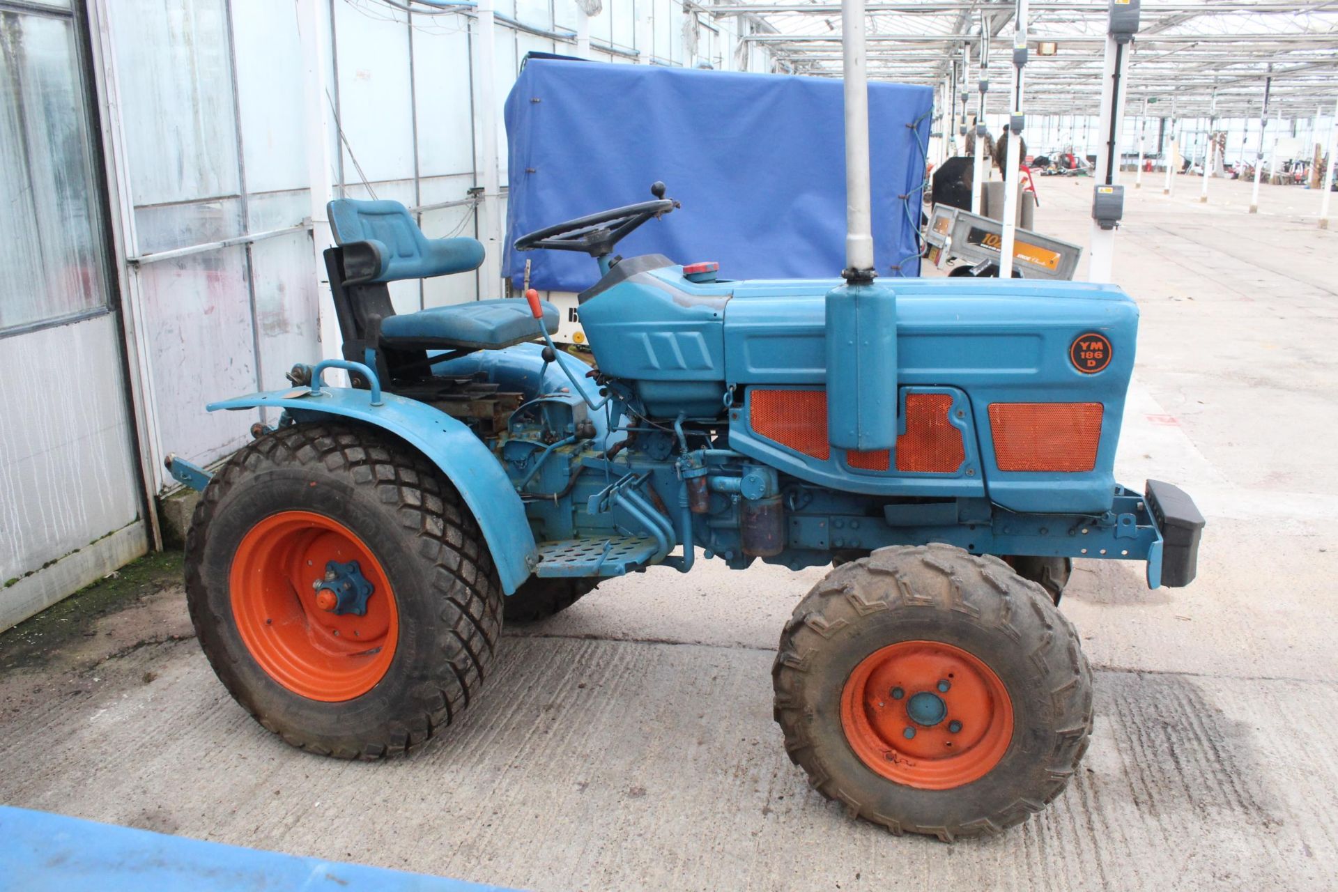 YANMAR 186D MINI TRACTOR - NO VAT - Image 2 of 7