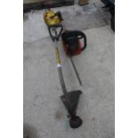 McCULLOCH T270 STRIMMER AND SACH DOLMAR CHAINSAW (WORKING) NO VAT