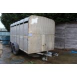 IFOR WILLIAMS CATTLE TRAILER + VAT