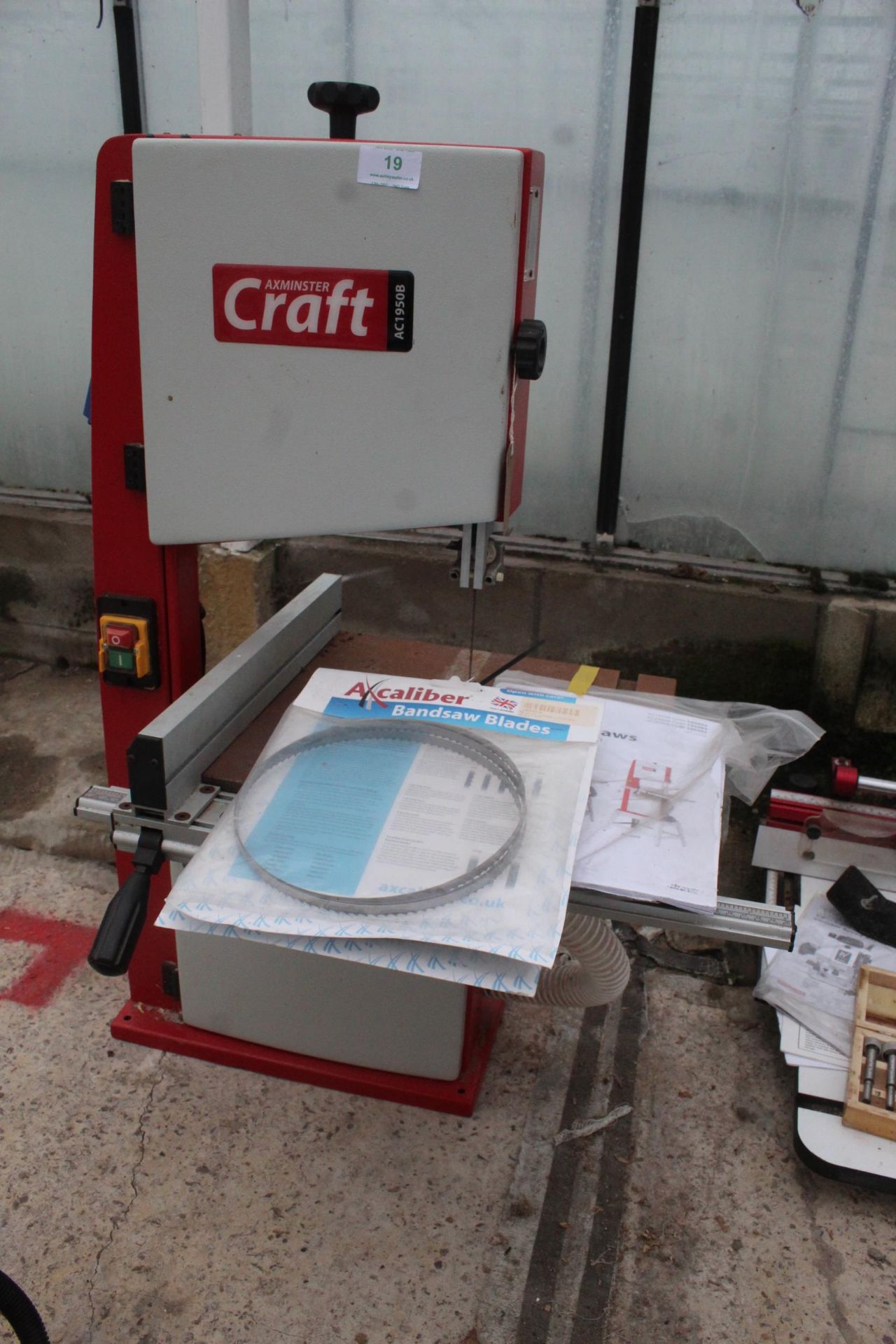 AXMINSTER CRAFT BAND SAW NO VAT