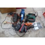 5 POWER TOOLS TO INCLUDE BOSCH VANHAUS ETC NO VAT