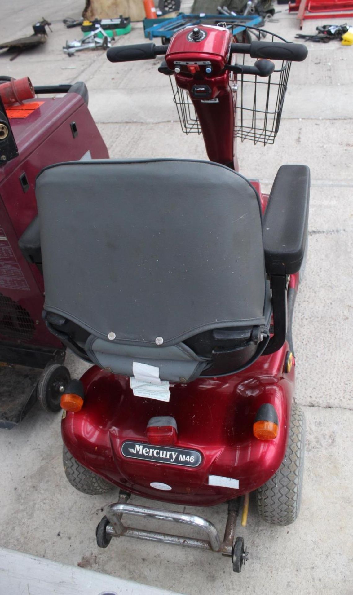 MERCURY WHEELTECH MOBILITY SCOOTER BELIEVED WORKING NO VAT CHARGER AND KEY - Image 4 of 6