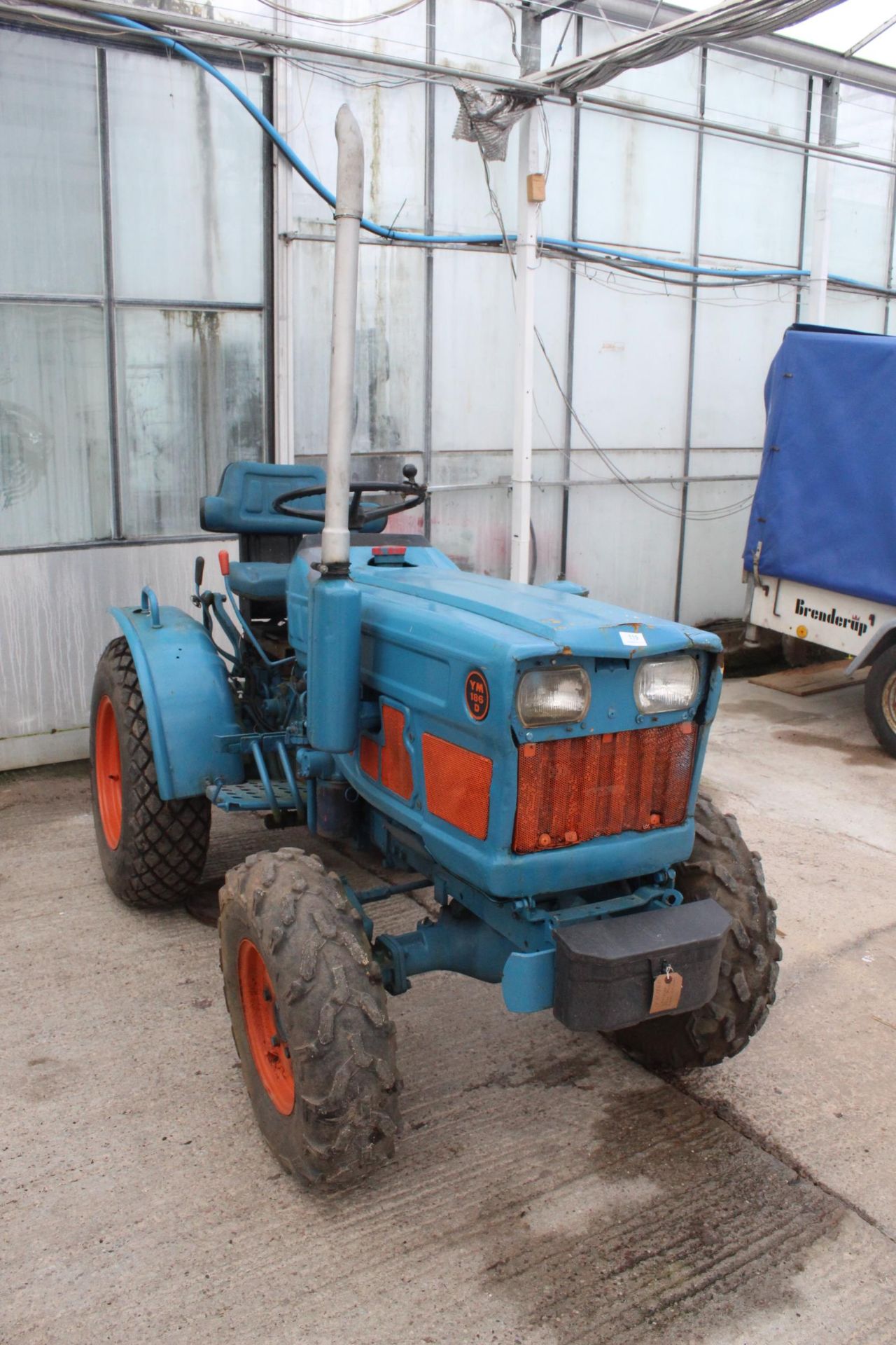 YANMAR 186D MINI TRACTOR - NO VAT - Image 3 of 7