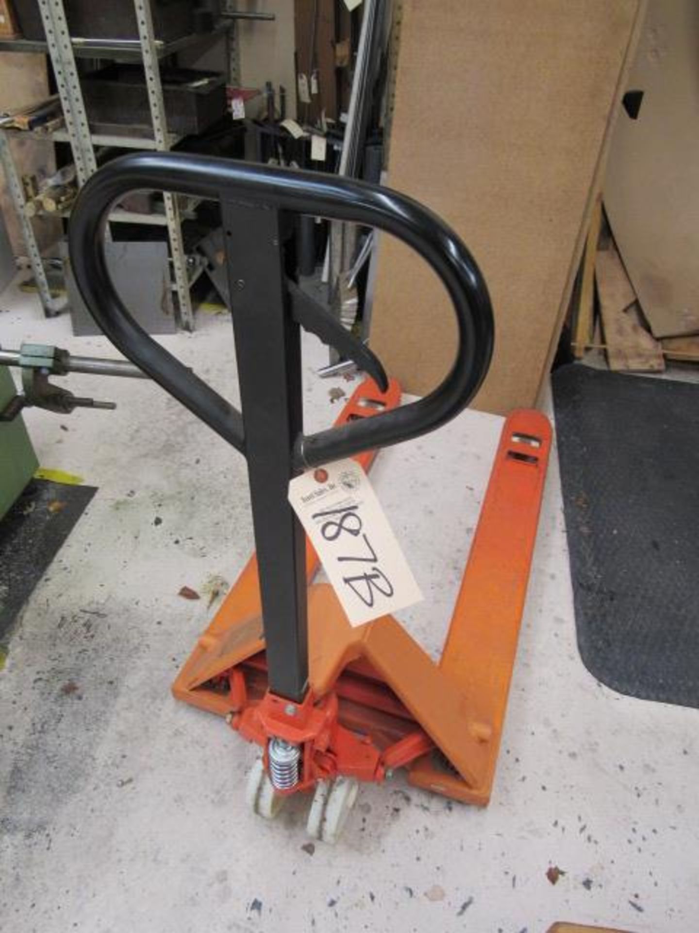 Pallet Jack with Plastic Wheels