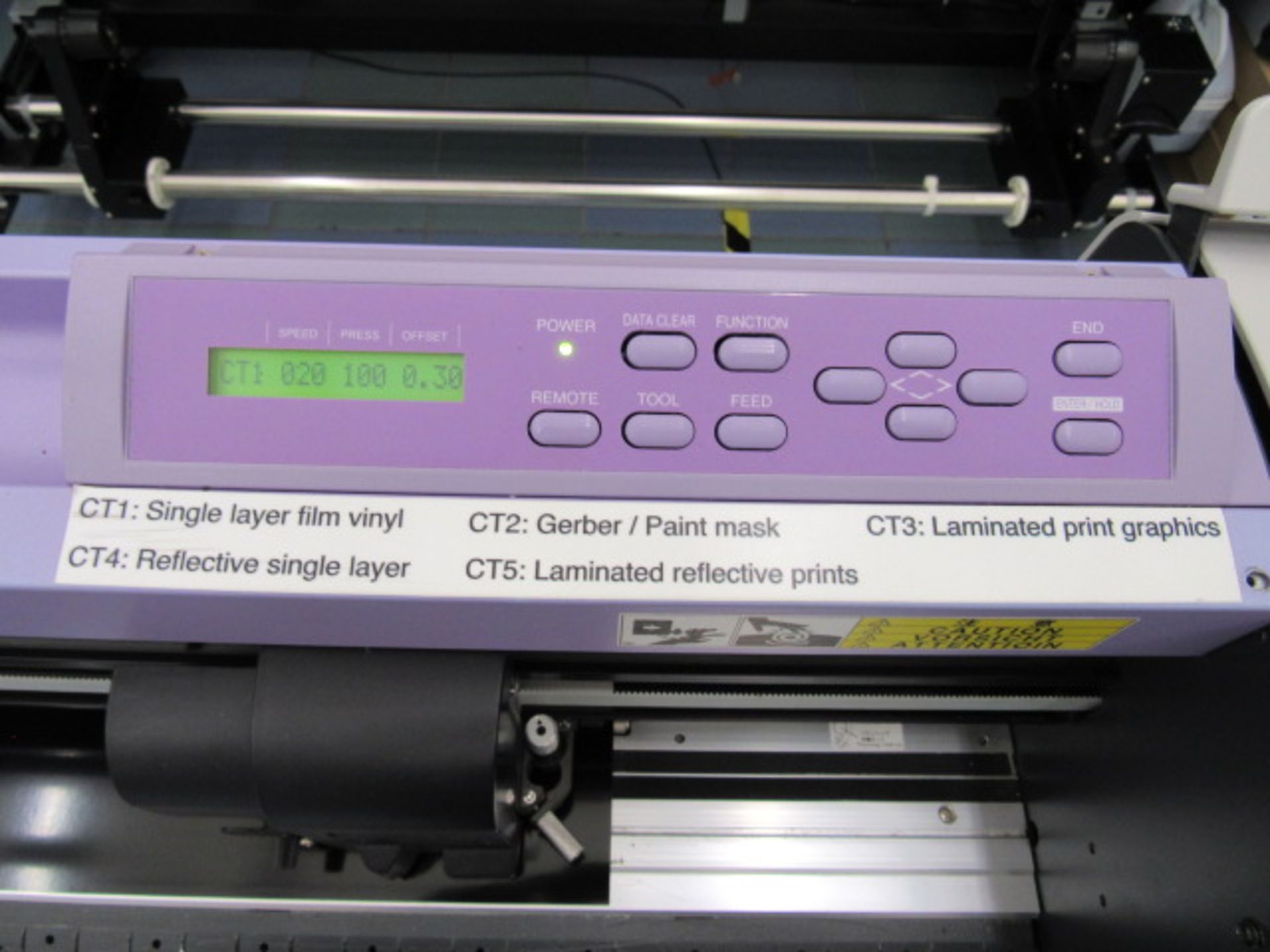 Mimaki CG-160FX2 Vinyl Plotter - Bild 7 aus 9