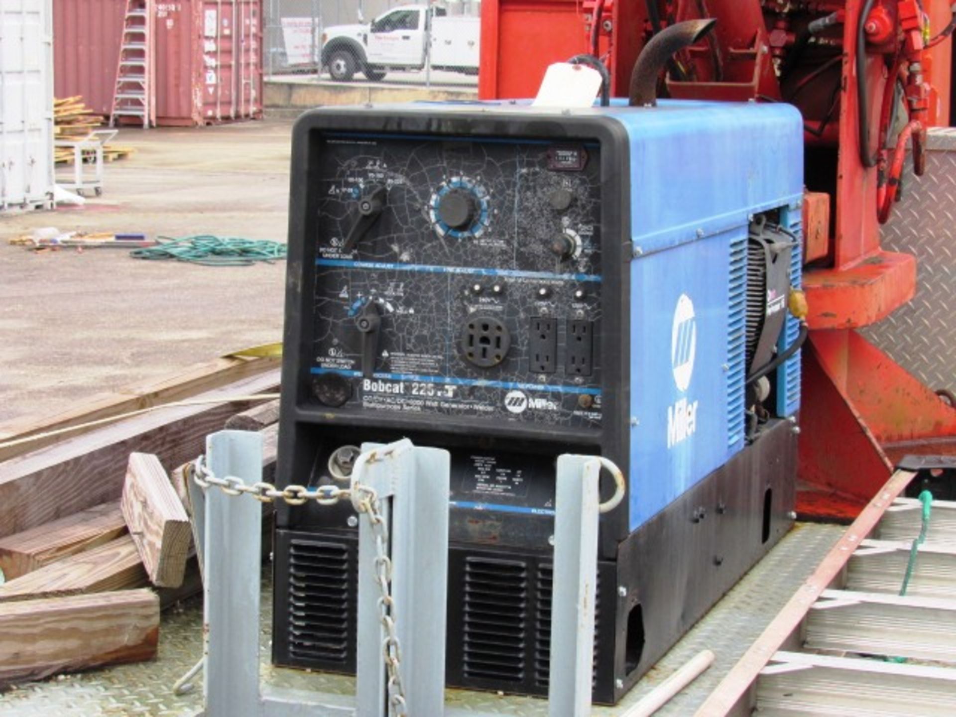 Miller Bobcat 225 Welder with 8,000 Watt Generator, Approx 1062 Hrs, sn:KH477714