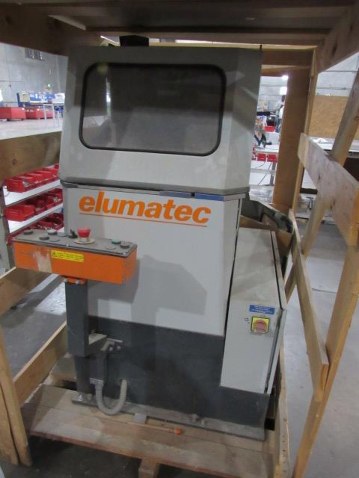 Elumatec Model MGS 142/11 Automatic Mitre Cutting Aluminum Saw - Bild 2 aus 8