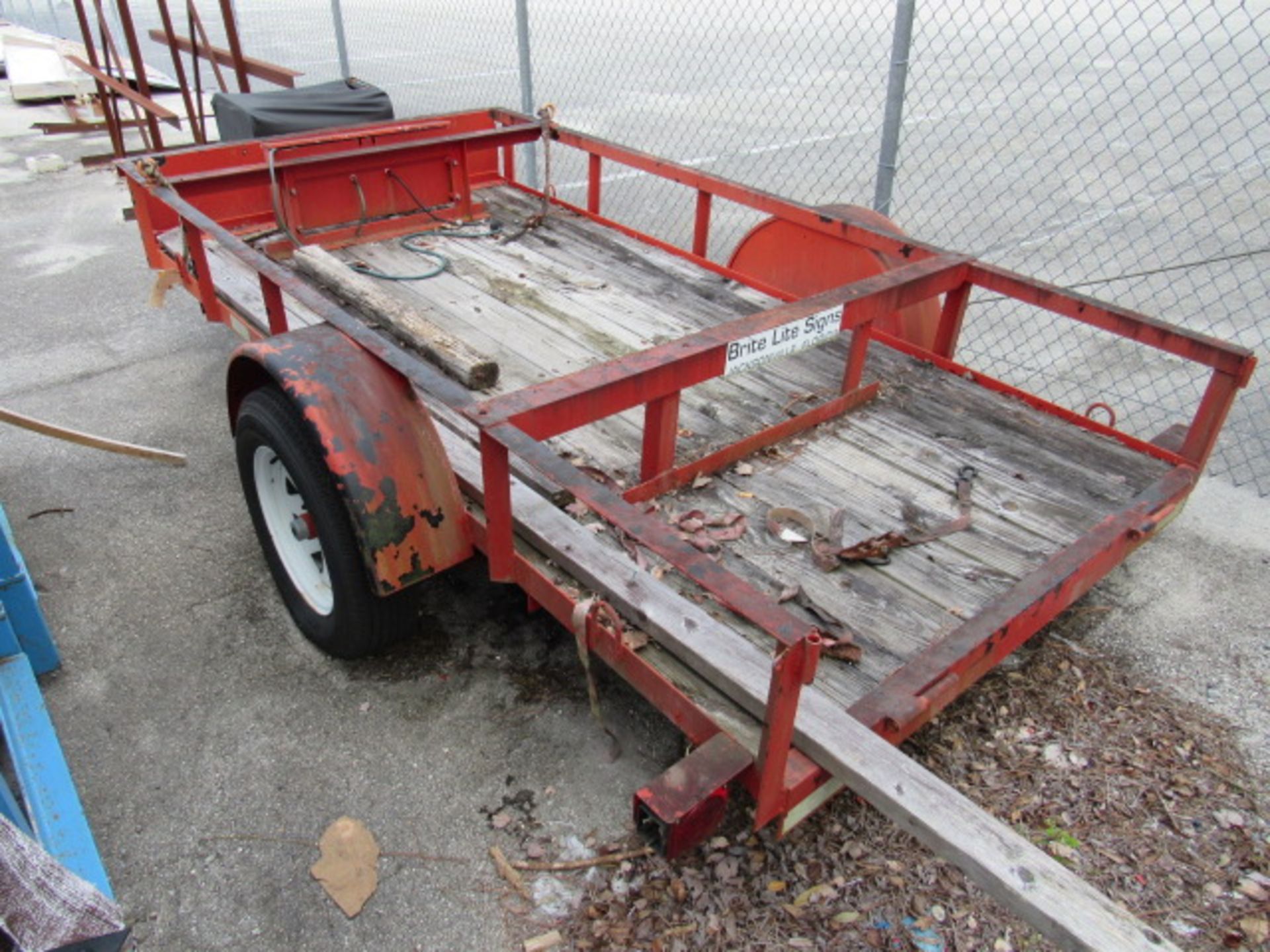 6' x 10' Wood Trailer - Image 3 of 7