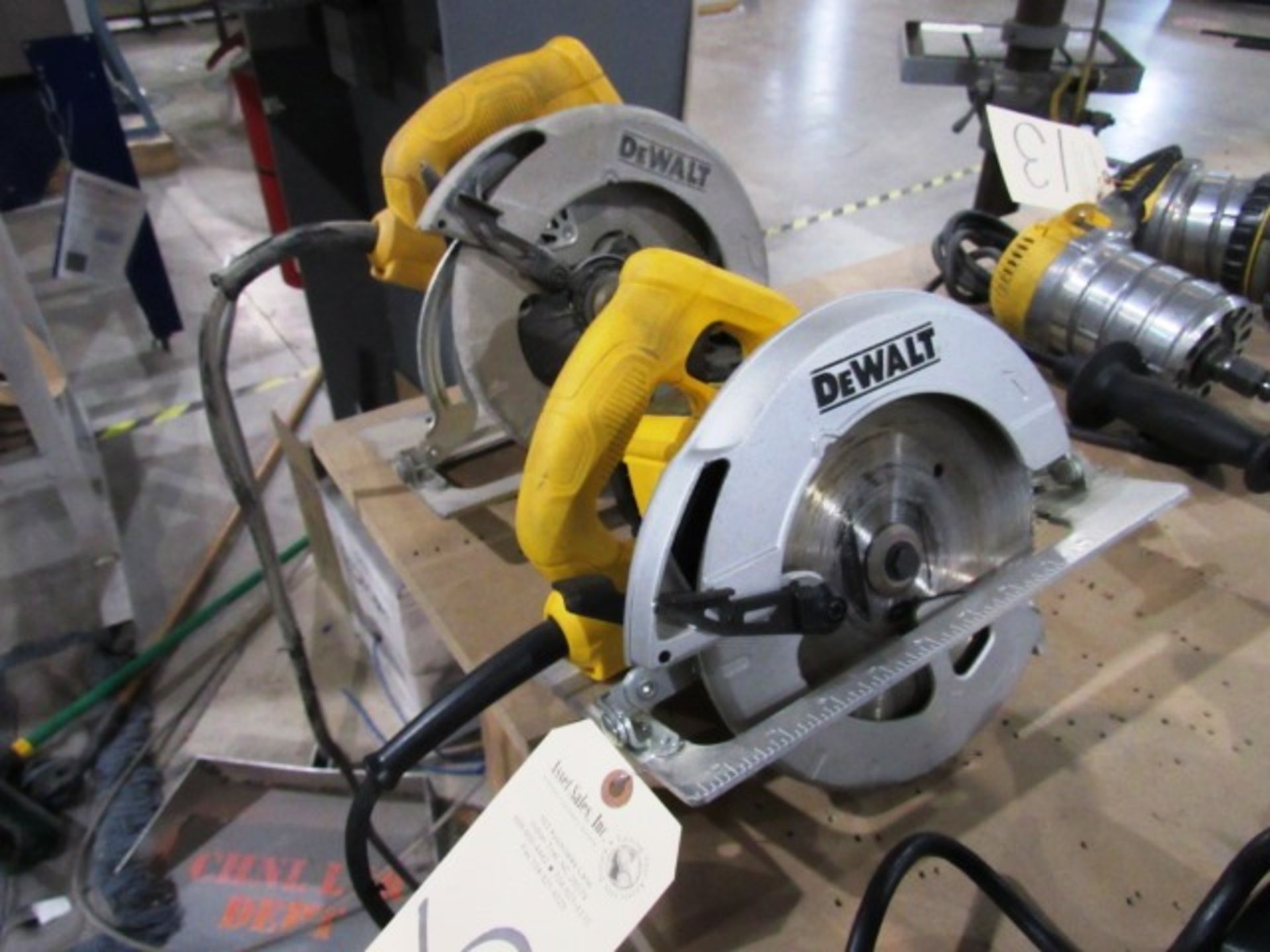 (2) Dewalt Saws